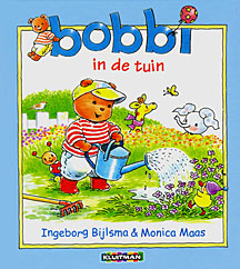 Bobbi in de tuin