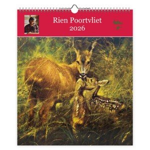 Maandkalender 2026 - Hertenfamilie