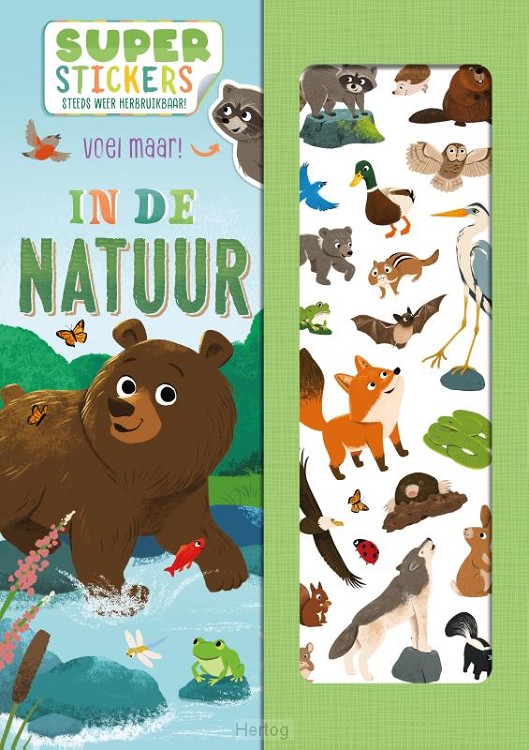 In de natuur - superstickers