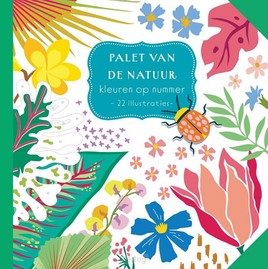 Palet van de natuur - kleuren op nummer