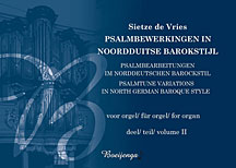 Psalmbewerkingen in Noord-Duitse Barokstijl (2) - Notenschrift