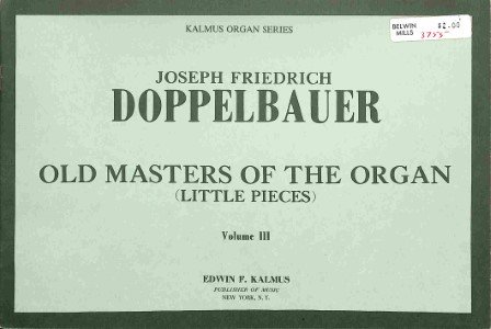 Old masters of the organ - deel 3 - Tweedehands notenschrift