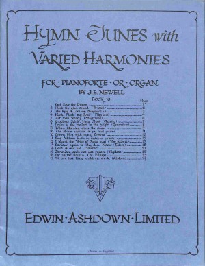 Hymn tunes with varied harmonies - deel 10 - Tweedehands notenschrift